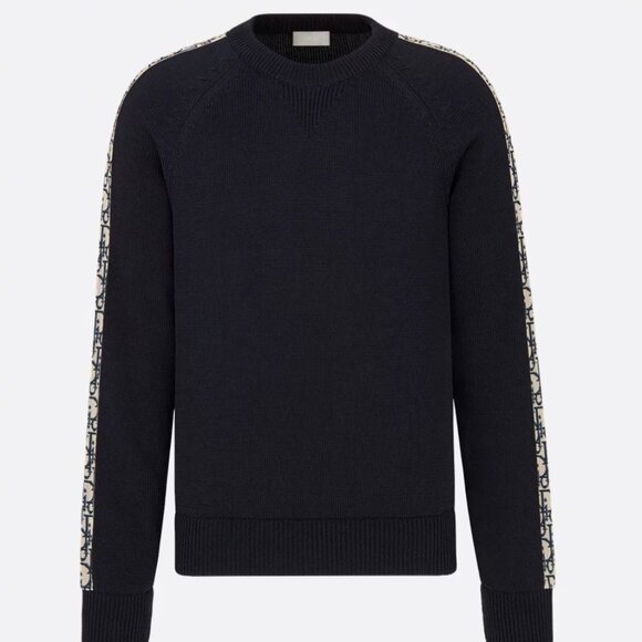 Sweater with Dior Oblique Inserts - Picture 2 of 6